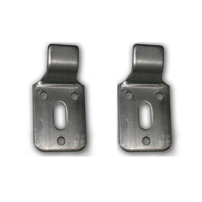 De Beer paire de crochets de suspension 1 sachet avec 2 pièces galvanisées sans vis