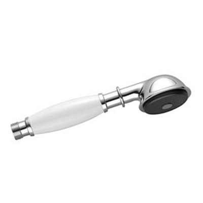 Dornbracht Madison douchette à main avec poignée en porcelaine blanche chrome