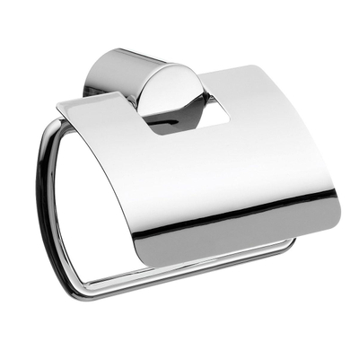 Emco Rondo 2 porte-papier toilette avec abattant chromé