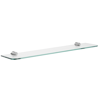 Emco Rondo 2 tablette en verre 60cm chrome