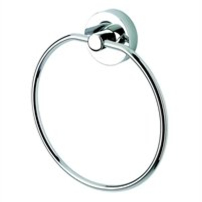 Geesa Luna anneau porte-serviettes chromé