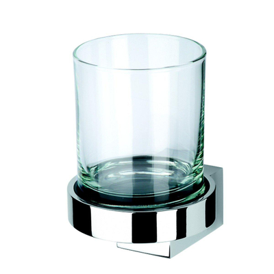 Geesa Nexx Glashouder met glas Chroom