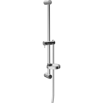 Hansa Hansaviva Barre de douche 60cm avec flexible 175cm et porte savon chrome