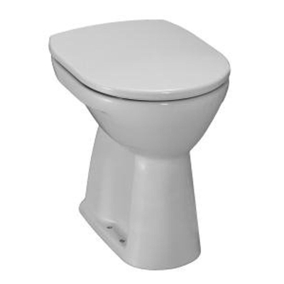 Laufen Pro cuvette au sol 47x36x45cm à chasse plate évacuation PK. rehaussée 2 x 2 trous de vis céramique blanc