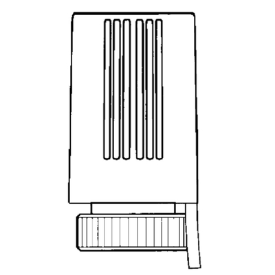 Heimeier actionneur électrothermique 24 v avec contact de fin de course