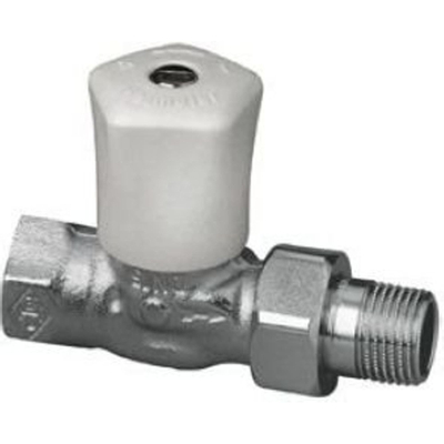 Heimeier robinet de radiateur mikrotherm 3/8 droit acier inoxydable 1,17 avec h