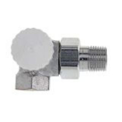 Heimeier V exact II robinet de radiateur thermostatique réglable 1/2 double coudé gauche