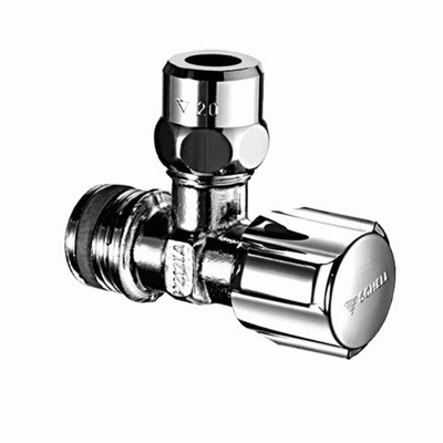 Schell Robinet d''arrêt d''angle 3/8 Chrome