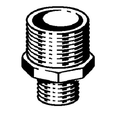 Viega Bronzen draadfittingen Fitting met 2 aansluitingen