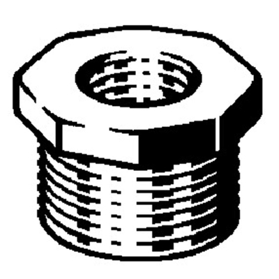 Viega Raccord fileté bague de réduction 1/2 mâle x 3/8 femelle chrome
