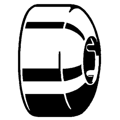 Viega rosace de siphon haute 5/4x35mm chrome