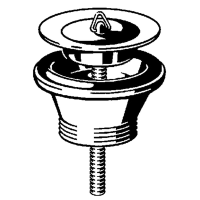 Viega Project simplexplug 1 1/2 x 80 kunststof met stop chroom OUTLETSTORE