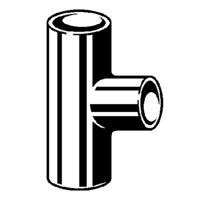 Viega Raccord à soudre pièce t 15 mm. cuivre rouge