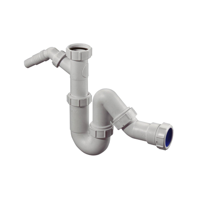 McAlpine Mcalpine 5357 Siphon universel + raccordement machine à laver 6/4''x40