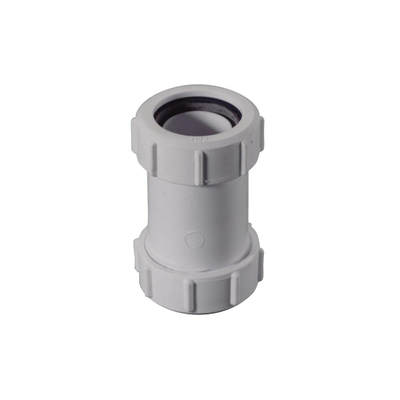 McAlpine Accessoires pièce de transition plomb vers plastique 6/4 x40mm 2xserre-joint avec joint en caoutchouc