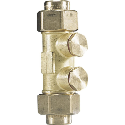 Watts Serie ea clapet antiretour 2x22 mm possibilité de vidange contrôle 1 4