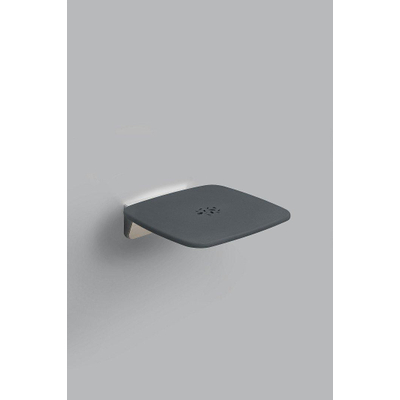 Provex Serie 300 siège de douche rabattable avec fixation chromé gris