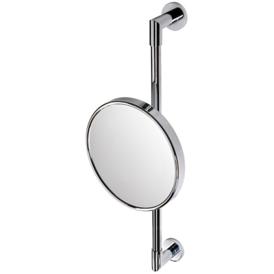 Geesa Mirror Collection make-upspiegel – rond Ø19 cm – 3x vergrotend, op wandstang – Chroom