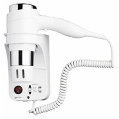 Geesa Hairdryer Sèche cheveux 3 vitesses chromé/blanc