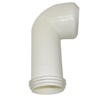 De Beer Manchon d'évacuation de WC Coude 90° 100 mm Blanc