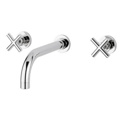 Royal Plaza Herve Robinet lavabo 2 boutons chrome