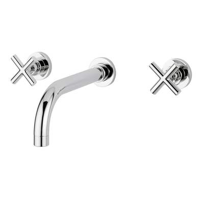 Royal Plaza Herve Robinet lavabo 2 boutons chrome