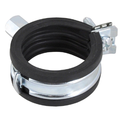 Walraven bismat® flash collier pour tuyau avec insert en caoutchouc m8 15 18 mm