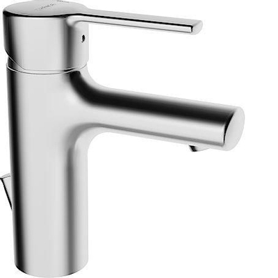 Hansa Hansaronda robinet de lavabo avec bec fixe avec vidage avec flexibles de raccordement chrome