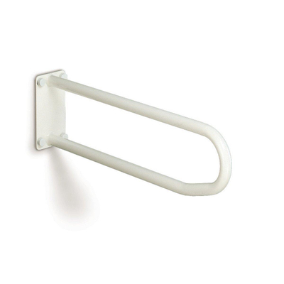 Handicare Linido barre d"appui fixe pour WC 70cm inox revêtu blanc