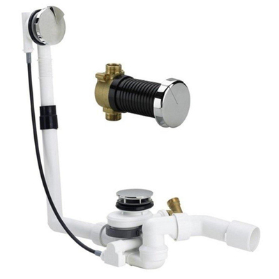 Viega Multiplex trio f vidage de baignoire avec alimentation 540x40 50 chrome