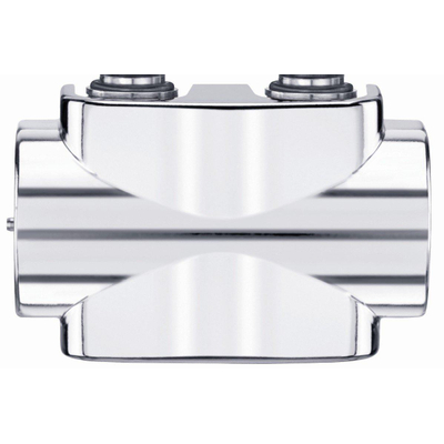 Heimeier Multilux cache chromé