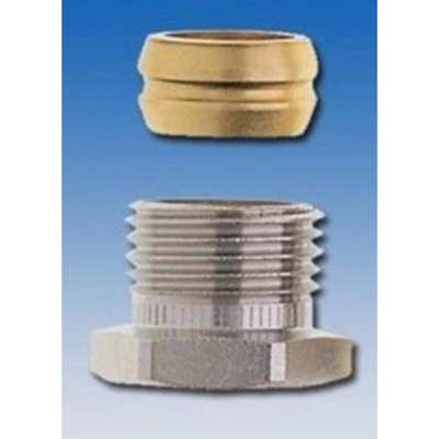 Heimeier knelset 3/8"x12mm vernikkeld