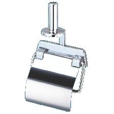 Geesa 5000 Porte rouleau wc avec ressort et couvercle et porte rouleau wc réserve chrome