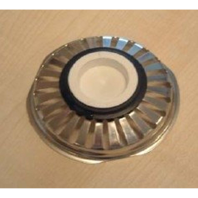 Viega crépine panier amovible avec joint 42 mm sans tige chrome