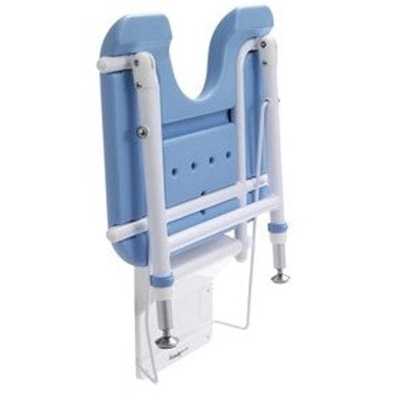 Handicare siège de douche rabattable avec pied de support blanc