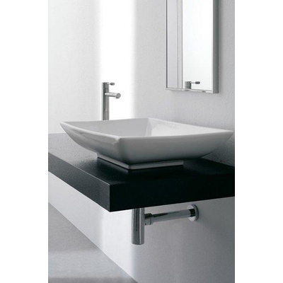 Royal Plaza Latona lavabo à poser 63x46cm sans trou de robinetterie blanc