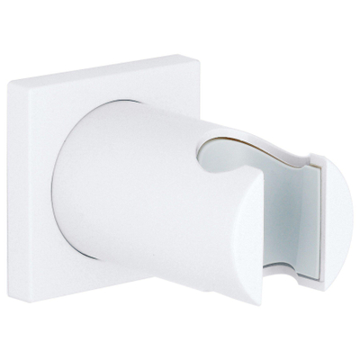 GROHE Rainshower Support de douchette - non réglable - rosace carrée - blanc