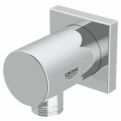 GROHE Rainshower Wandaansluitbocht - vierkante rozet - chroom