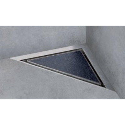 Easy drain aquajewels delta tile 20x20cm avec sortie latérale 50mm water lock 30/35/50mm ajde zt