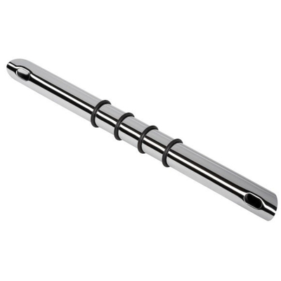 Geesa Hotel Repose-pieds pour angle de douche encastré Chrome