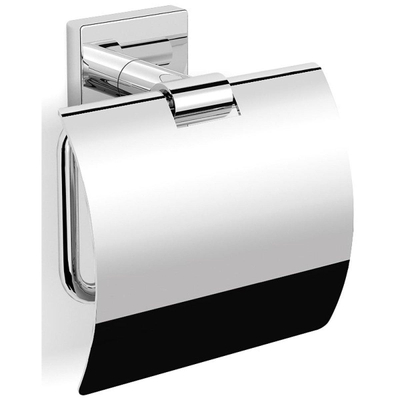 Royal Plaza Robinia Porte-papier toilette avec couvercle chrome