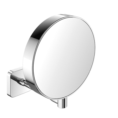 Emco Prime make-upspiegel – rond Ø20,2 cm – zonder verlichting – 3x en 7x vergrotend, flexibele arm – Chroom