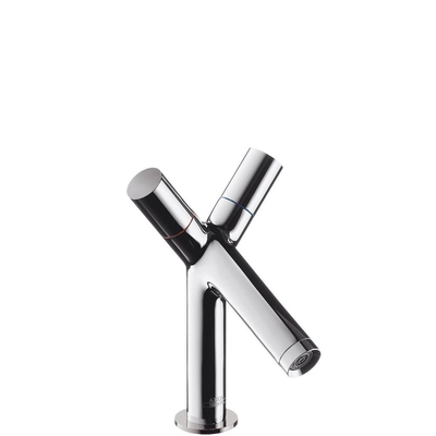 AXOR Starck robinet de lavabo 2 poignées avec vidage et bec fixe