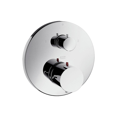AXOR Starck jeu de finition pour mitigeur thermostatique encastré avec robinet d'arrêt avec inverseur