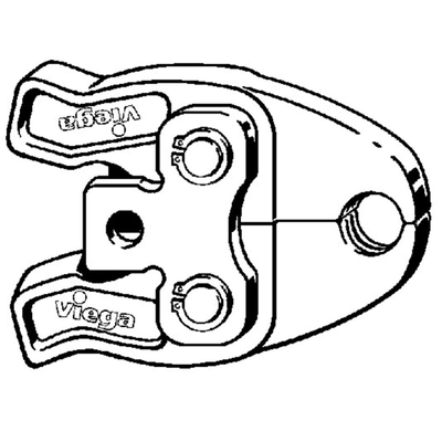 Viega Pexfit mâchoire de presse picco 16 mm