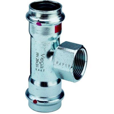 Viega Prestabo té 1117.2 54 x 1 2 x 54 mm galvanisé