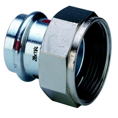 Viega Prestabo Raccord droit 2 pièces 1163 22 x 3 4 zingué