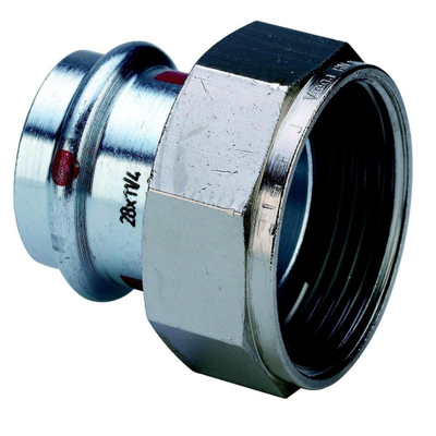 Viega Prestabo Raccord droit 2 pièces 1163 22 x 3 4 zingué