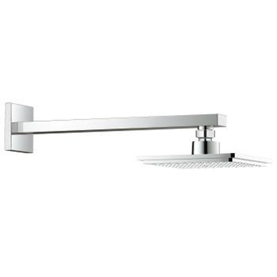 GROHE Euphoria Cube 150 Tête de douche - 15,2 cm - 1 jet - bras mural 28,6 cm - chrome