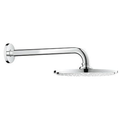 GROHE Rainshower Cosmopolitan 210 Douche de tête - 21cm - 1 jet - bras mural 28,6cm - chromé